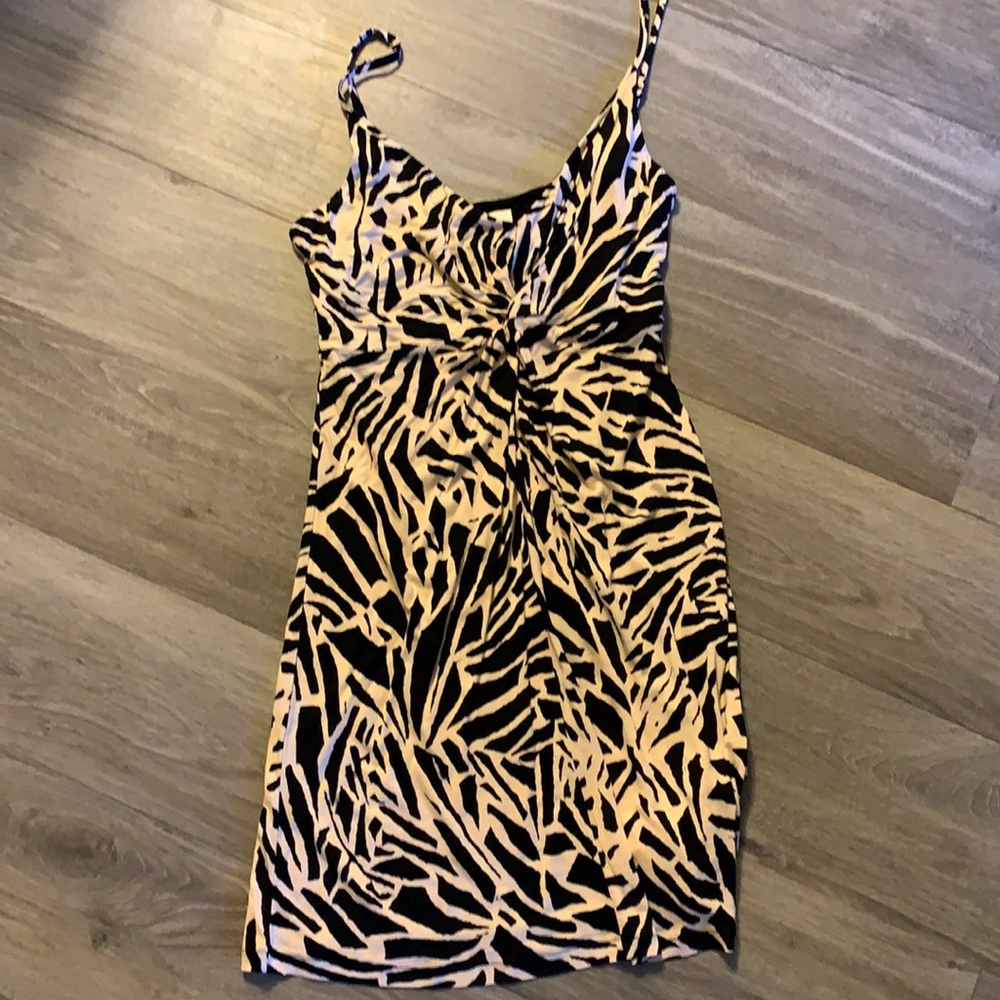 Animal print dress